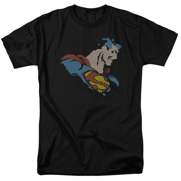 DC - Lite Brite Superman Adult Regular Fit Short Sleeve