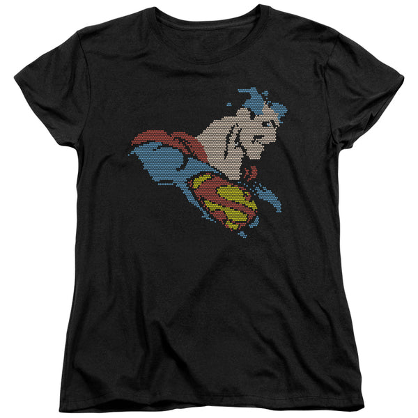 DC - Lite Brite Superman Women's Short Sleeve