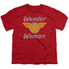 Dc - Wonder Wings Youth Short Sleeve