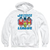 DC - Faces Of Justice Adult Pullover Hoodie
