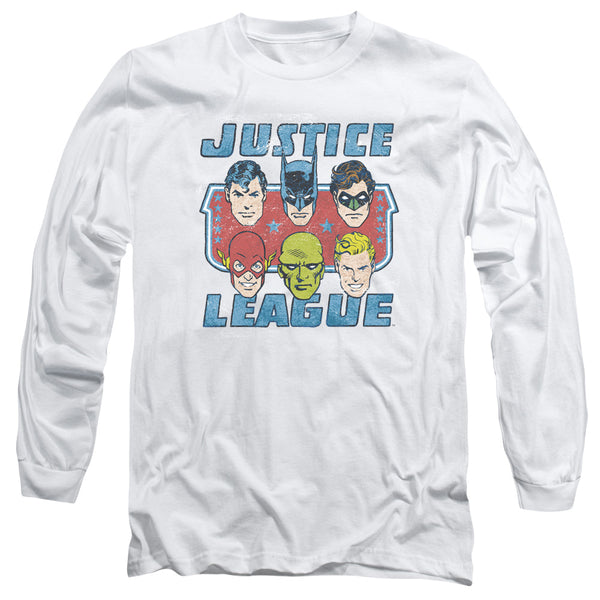 DC - Faces Of Justice Adult Long Sleeve