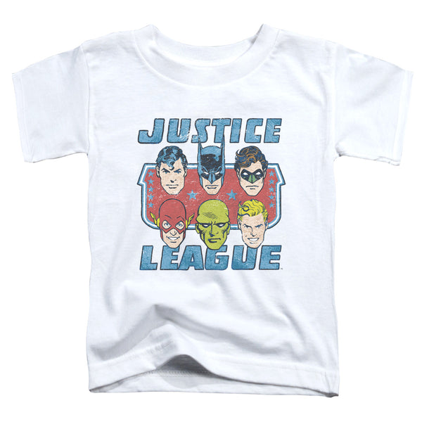 DC - Faces Of Justice Toddler Short Sleeve