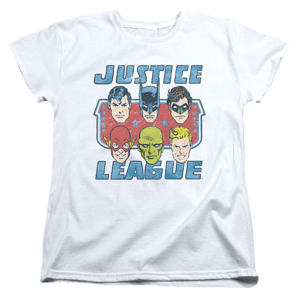 DC - Faces Of Justice Women's Short Sleeve