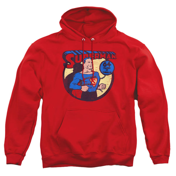 DC - Superman 64 Adult Pullover Hoodie