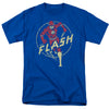 Flash - Flash Comics Adult Regular Fit Short Sleeve