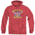Dc - Flying Through Adult Heather Hoodie