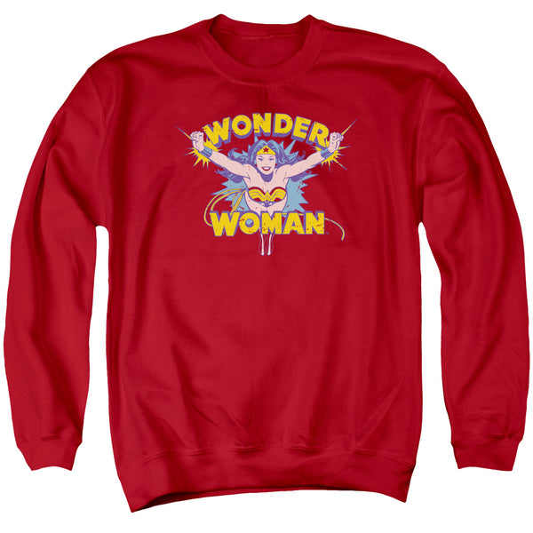 Dc - Flying Through Adult Crewneck Sweatshirt