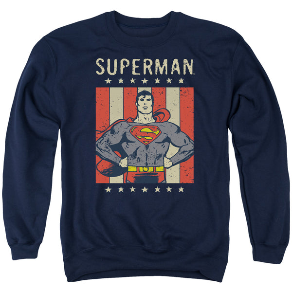 DC - Retro Liberty Adult Crewneck Sweatshirt