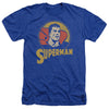 DC - Super Circle Adult Regular Fit Heather Short Sleeve