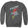 Flash - Faster Than You Adult Crewneck Sweatshirt