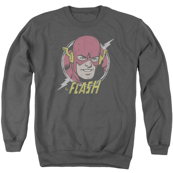 Flash - Vintage Voltage Adult Crewneck Sweatshirt