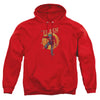 Flash - Circle & Stars Adult Pullover Hoodie
