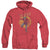 Flash - Circle & Stars Adult Heather Hoodie
