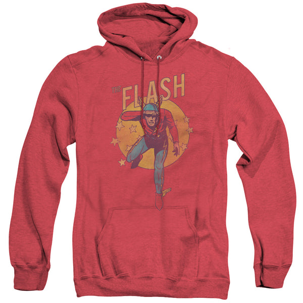Flash - Circle & Stars Adult Heather Hoodie