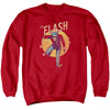 Flash - Circle & Stars Adult Crewneck Sweatshirt