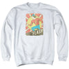 Flash - Tattered Poster Adult Crewneck Sweatshirt