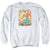 Flash - Tattered Poster Adult Crewneck Sweatshirt