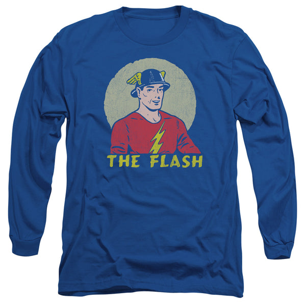 Flash - Faded Circle Adult Long Sleeve