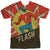 Flash - Vintage Comic Flash Adult Regular Fit Short Sleeve 100% Poly