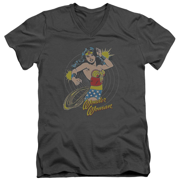 DC - Spinning Adult Slim Fit V Neck Cotton