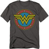 Dc - Ww Vintage Emblem Adult Regular Fit Short Sleeve
