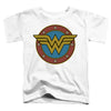 Dc - Ww Vintage Emblem Toddler Short Sleeve