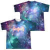 DC - Shielded Galaxy (Front - Back Print) Youth Short Sleeve 100% Poly
