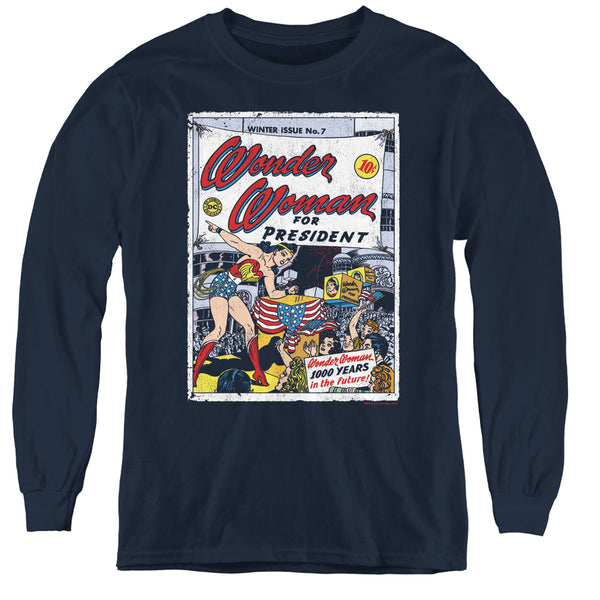 DC - Ww For President L - S Youth