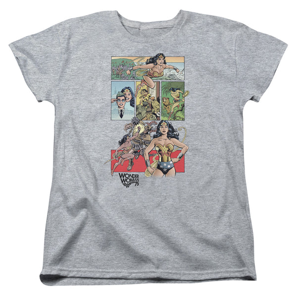 Wonder Woman - Ww75 Comic Page Women's Short Sleeve