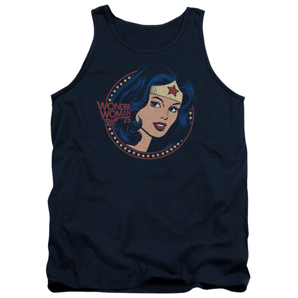 Dc - Ww75 Starburst Portrait Adult Tank Top