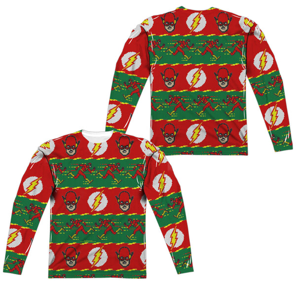 Flash - Ugly Flash (Front - Back Print) L - S Adult Poly Crew