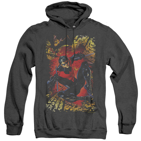 JLA - Nightwing #1 Adult Heather Hoodie