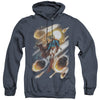 JLA - Supergirl #1 Adult Heather Hoodie