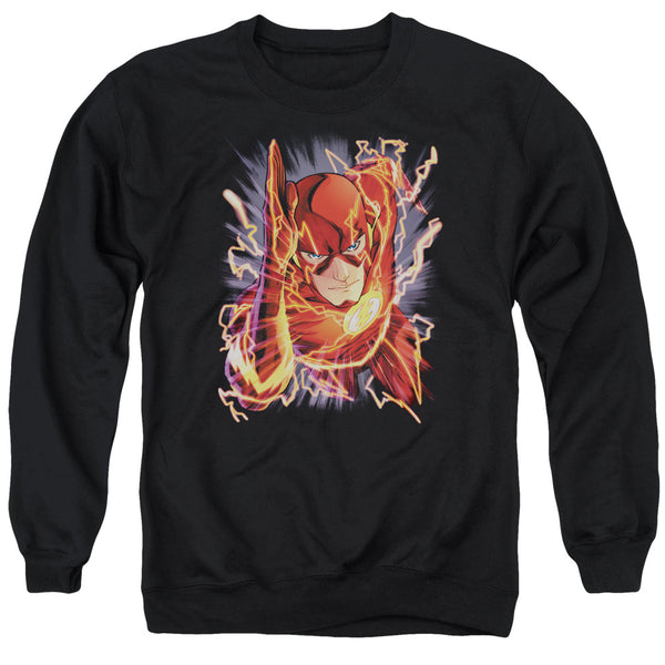 JLA - Flash #1 Adult Crewneck Sweatshirt