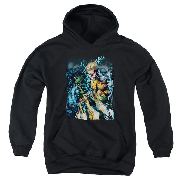 JLA - Aquaman #1 Youth Hooded Sweatshirt