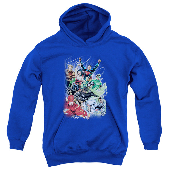 JLA - Justice League #1 Youth Hooded Sweatshirt