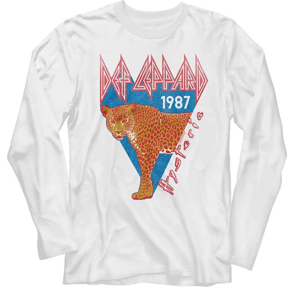Def Leppard Half Leopard- L/S Tshirt