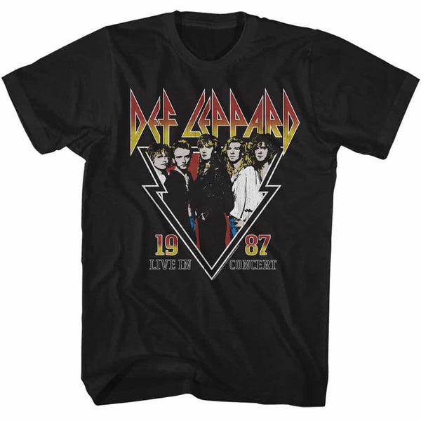 Def Leppard 1987 Live In Concert- S/S Tshirt