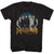 Def Leppard Blue Fade Background- S/S Tshirt