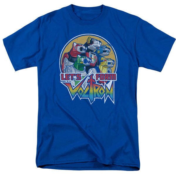 Voltron - Lets Form Adult Regular Fit Short Sleeve