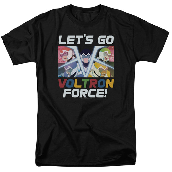 Voltron - Lets Go Adult Regular Fit Short Sleeve