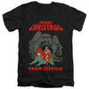 Masters Of The Universe - Eternia Christmas Adult Slim Fit V Neck Cotton