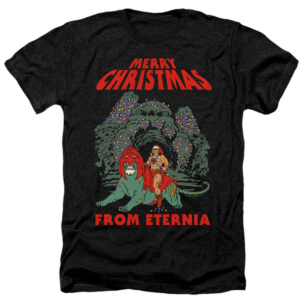Masters Of The Universe - Eternia Christmas Adult Regular Fit Heather Short Sleeve