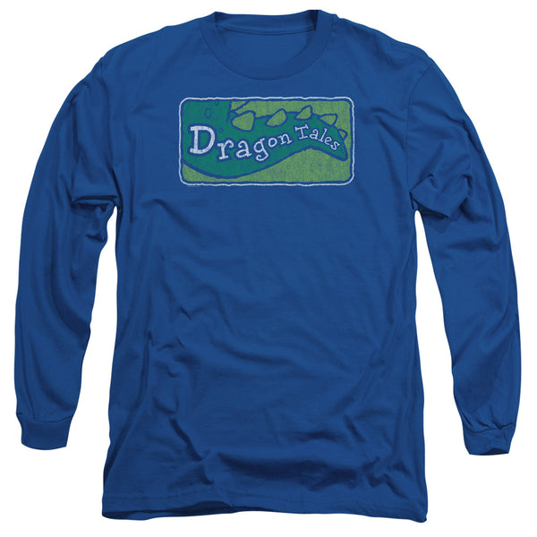Dragon Tales - Logo Distressed Adult Long Sleeve