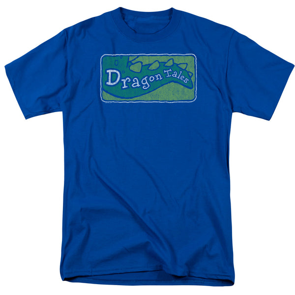 Dragon Tales - Logo Distressed Adult Regular Fit Short Sleeve