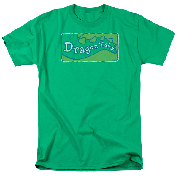 Dragon Tales - Logo Distressed Adult Regular Fit Short Sleeve