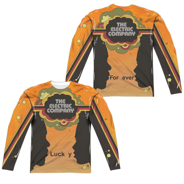 Electric Company - Silhouette Blend (Front - Back Print) L - S Adult Poly Crew