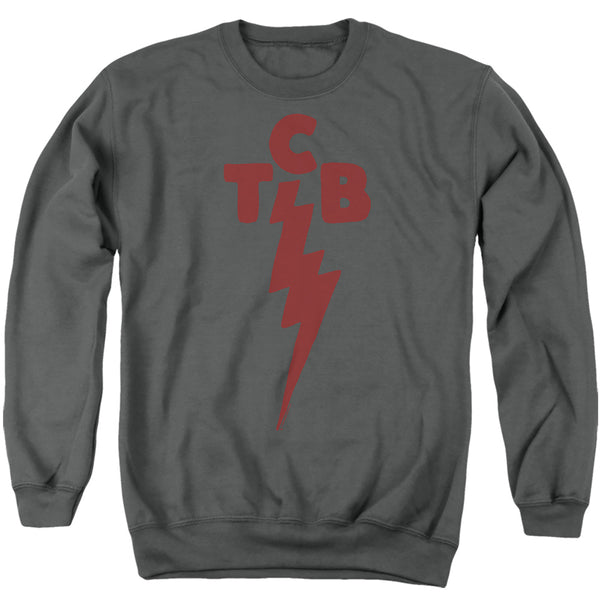 Elvis - Elvis Tcb Symbol Adult Crewneck Sweatshirt