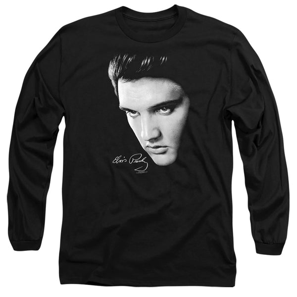 Elvis Presley - Face Adult Long Sleeve