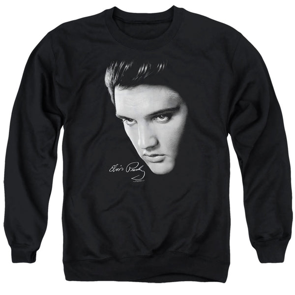 Elvis Presley - Face Adult Crewneck Sweatshirt